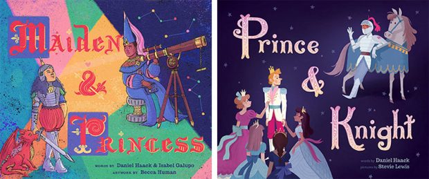 Prince and Knight / Maiden and Princess - LGBTQ Children's Books