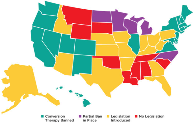 conversion therapy laws in the united states