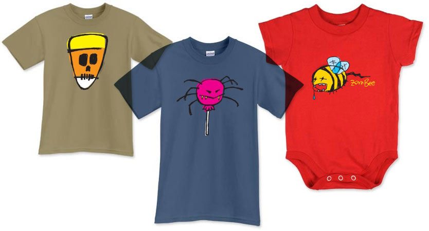 halloweenie tee shirts