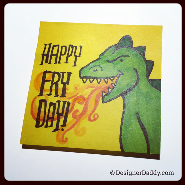 SuperLunchNotes - Godzilla - Fire Week