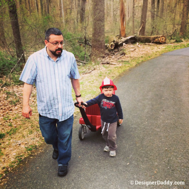 A Walk In The Woods Papa and JJ