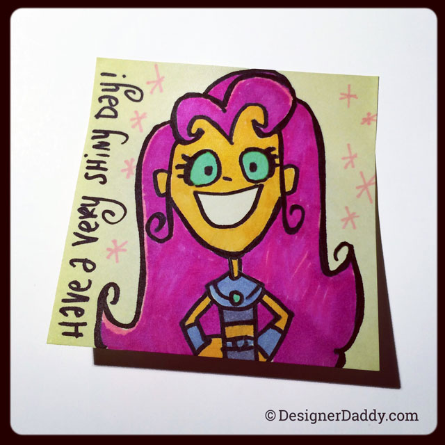 SuperLunchNotes - Starfire - Fire Week