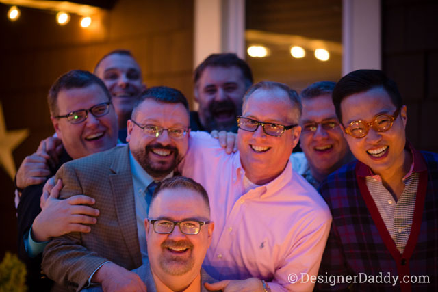gay wedding - best friends
