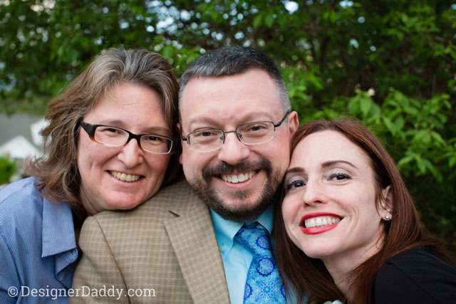 gay wedding - sisters