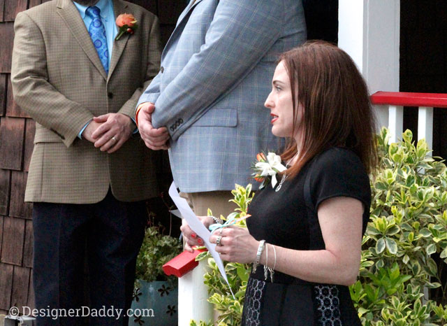 gay wedding - scripture reading