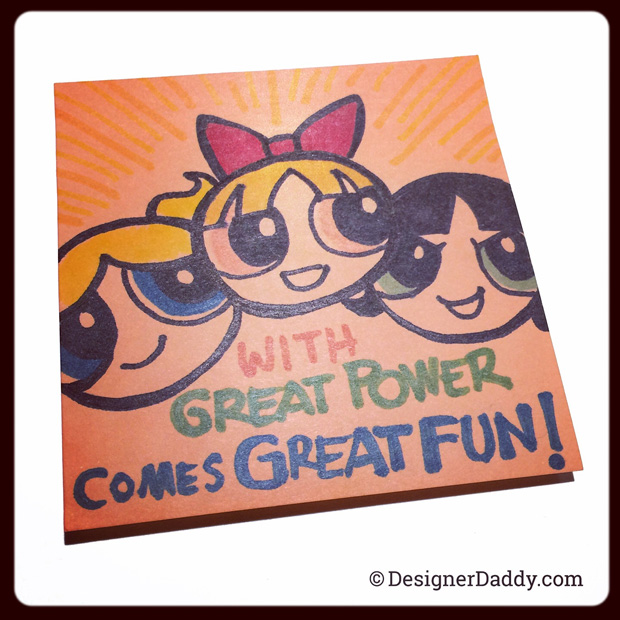 superlunchnotes - powerpuff girls