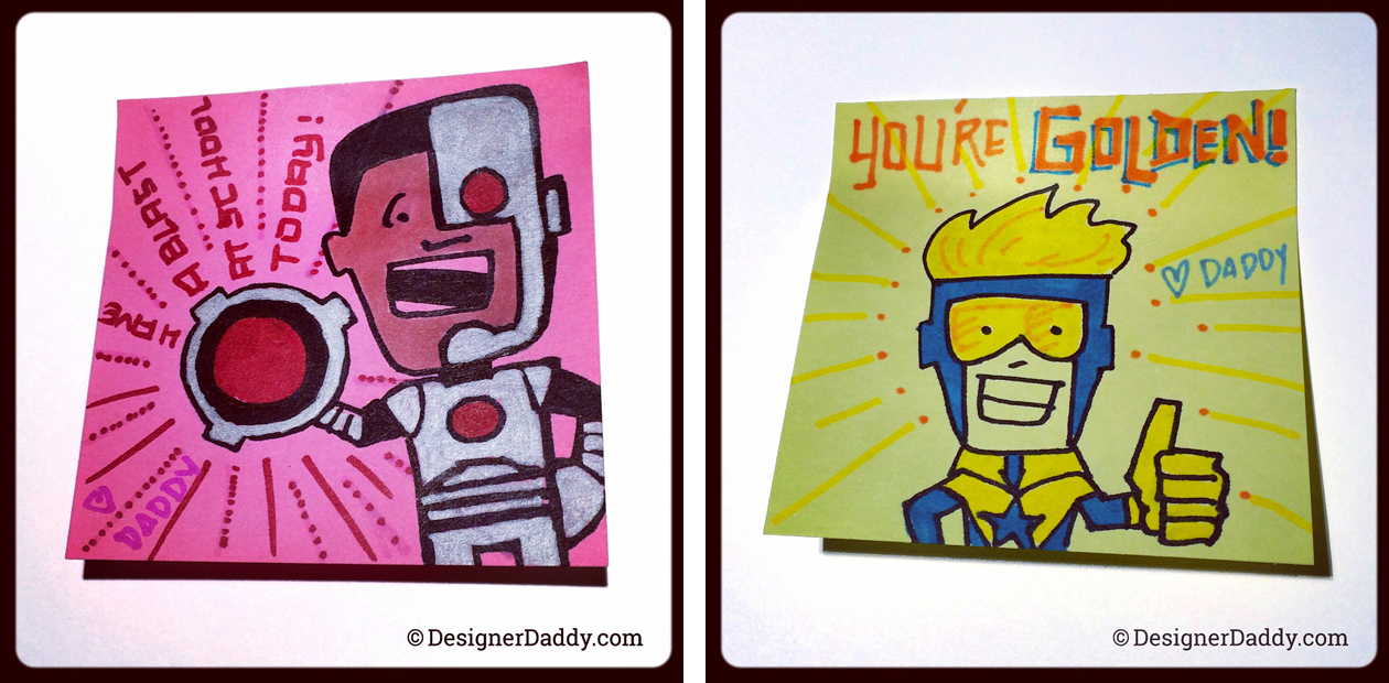 Designer Daddy - cyborg - booster gold