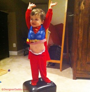 DIY Superman Father's Day Card