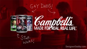 Gay Dads Featured in Star Wars Campbell's Soup Commercial
