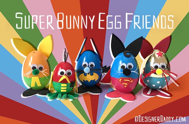 Superhero Easter Craft
