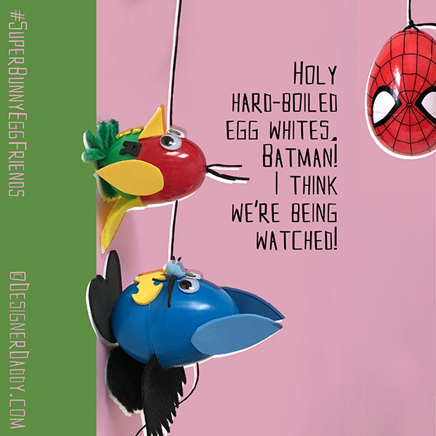 Superhero Easter Craft
