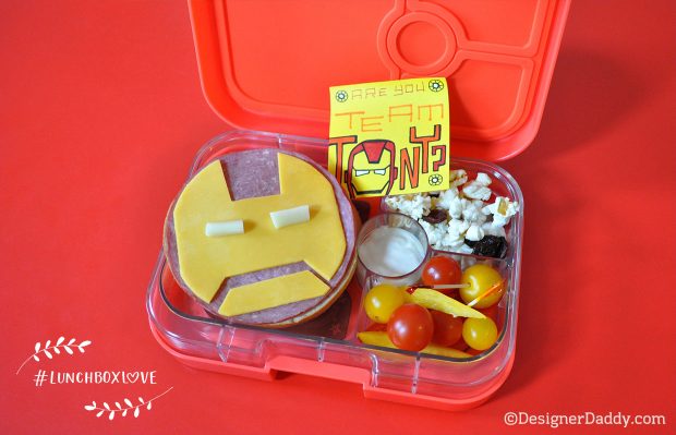 Captain America Civil War bento lunch