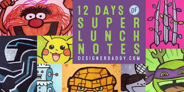 12 days of christmas superlunchnotes