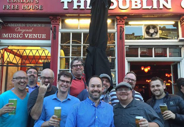 Dads4Kesem at the Dublin Castle pub, Camden Town, London