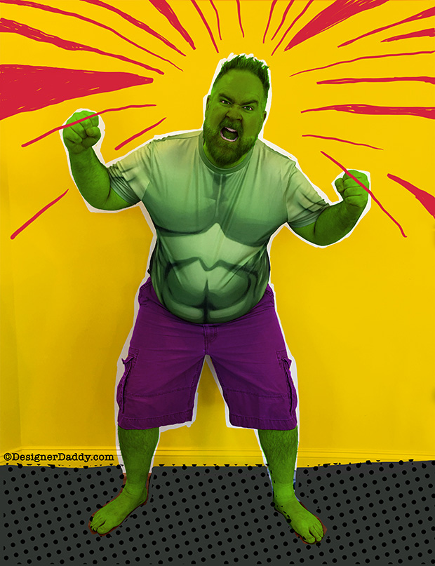 My Marvelous Superhero Family: Hulk