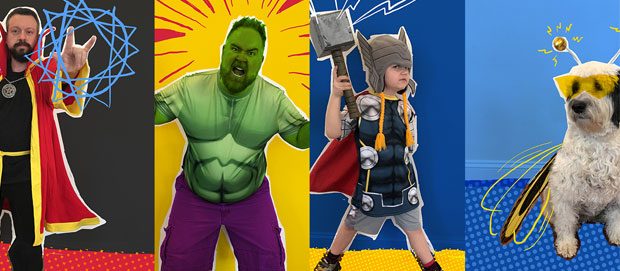 Designer Daddy Best of 2017 - Marvel Superhero Family