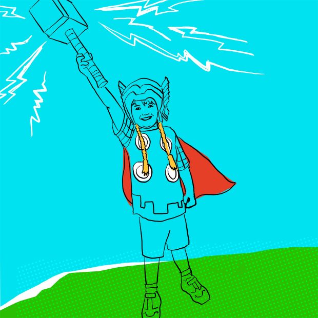 warrior kid thor ragnarok