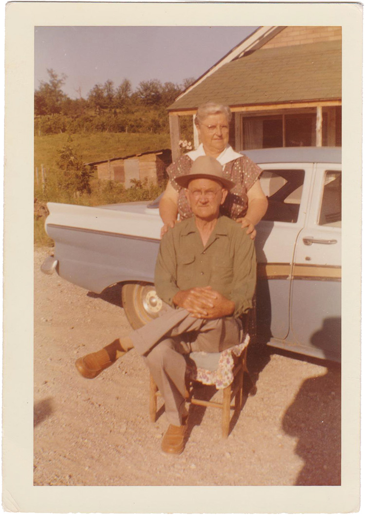 Grandpa and Grandma Keylon - a legacy of voting