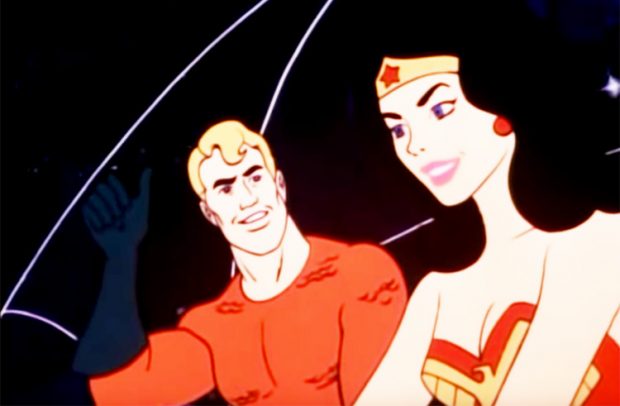 aquaman and wonder woman