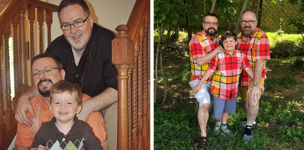 Father's Day 2012 and 2019