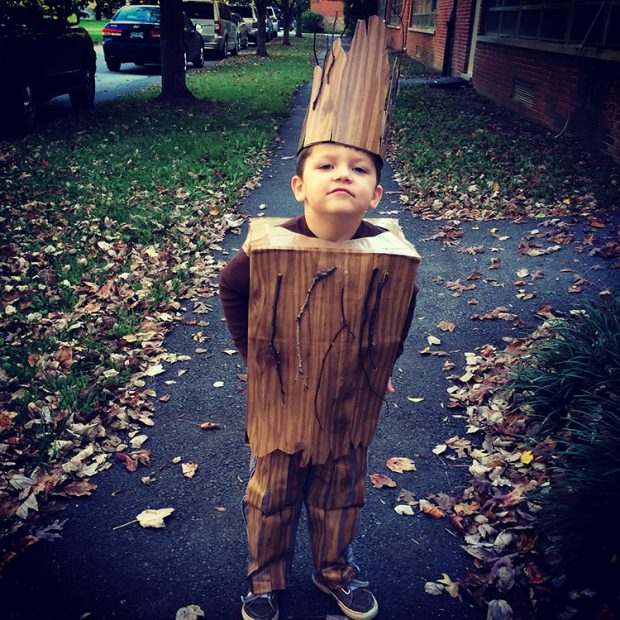 Groot Halloween Costume DIY